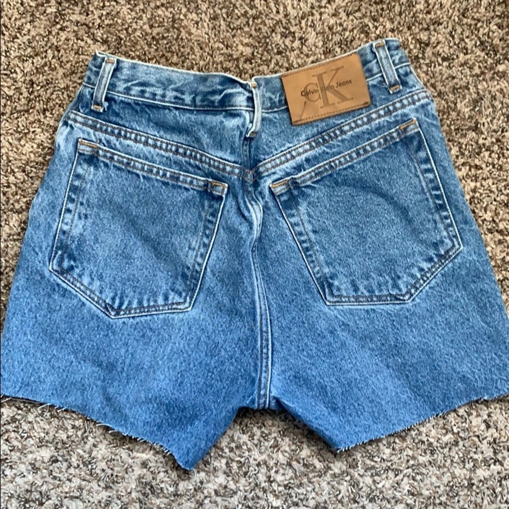 Vintage Cutoff Calvin Klein shorts